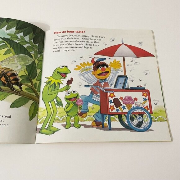Vtg 1995 Ask Kermit Do Flies Have Eyes by D K Sullivan Golden Book Paperback - Picture 12 of 16
